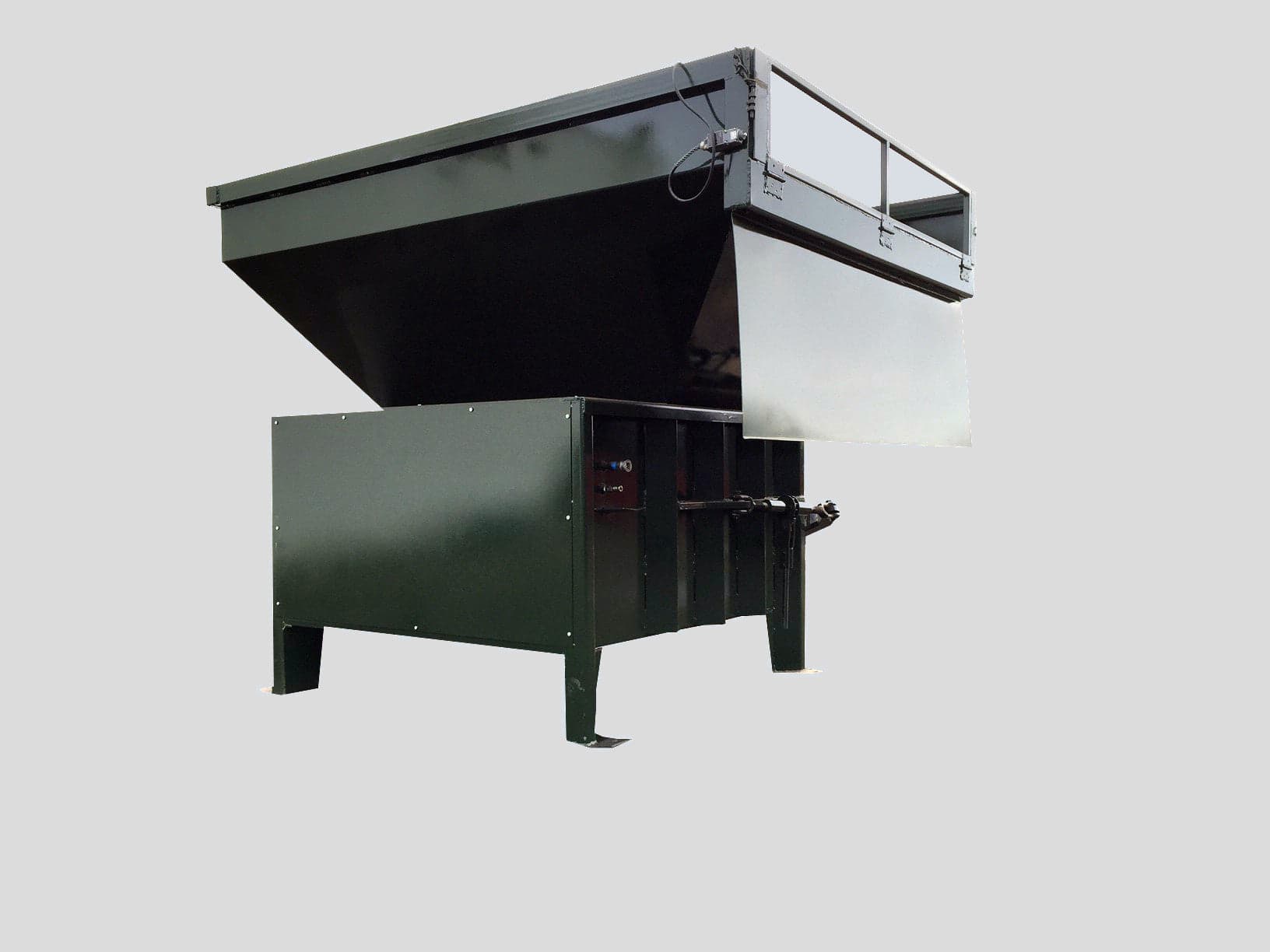 12 Gauge Steel Hopper