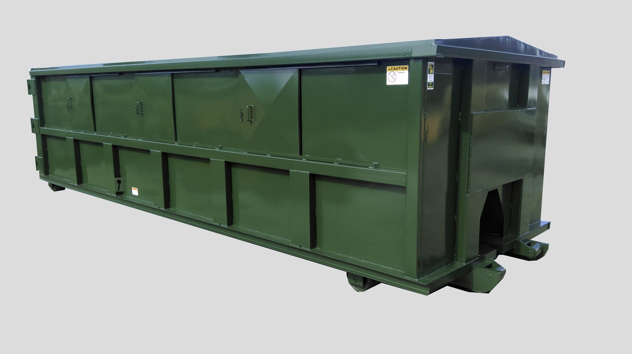 Recycling Container - Flat Roof